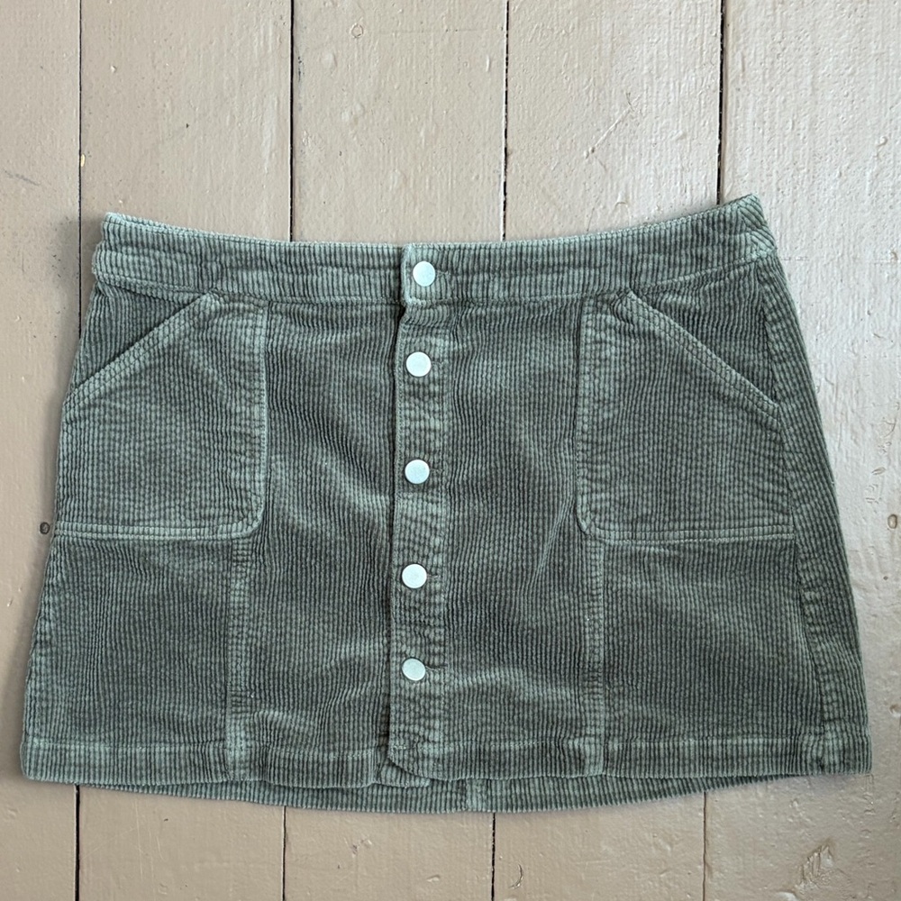 wild fable Olive Green Ribbed Knit Top